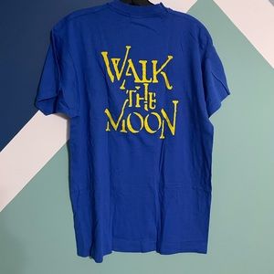RARE DEADSTOCK 1987 Vintage Walk The Moon Band Tee